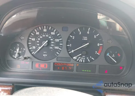 1998 BMW 528I z USA, uszkodzony, nr VIN WBADD6324WBW49588